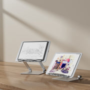 AP-2DB con clip per libri Supporto portatile pieghevole per la dissipazione del calore cavo regolabile, AP-2DB