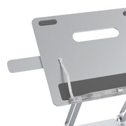 AP-2DB con clip per libri Supporto portatile pieghevole per la dissipazione del calore cavo regolabile, AP-2DB