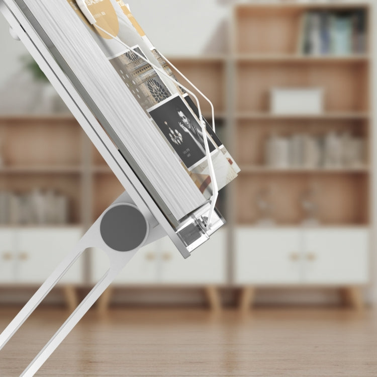 AP-2DB con clip per libri Supporto portatile pieghevole per la dissipazione del calore cavo regolabile, AP-2DB