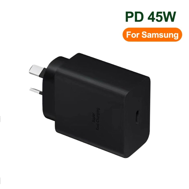 Caricabatterie rapido USB-C 45W con spina AU