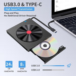 Masterizzatore DVD esterno USB Tipo C per PC