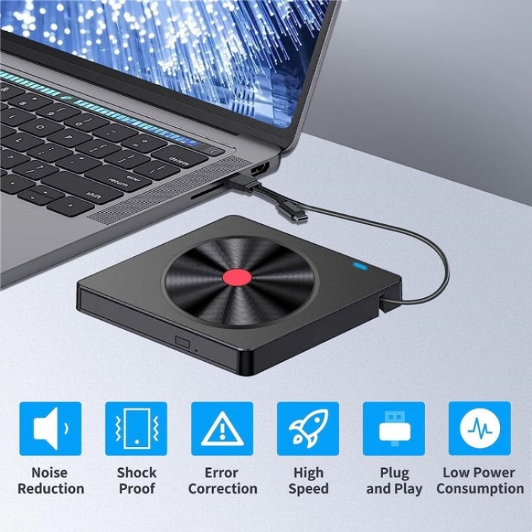 Masterizzatore DVD esterno USB Tipo C per PC