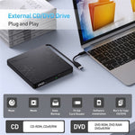 Scheda TF/SD leggibile BT668 Lettore CD multifunzione USB Lettore disco ottico esterno Masterizzatore DVD, BT668