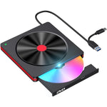 Masterizzatore DVD esterno USB Type-C compatibile Windows e Mac