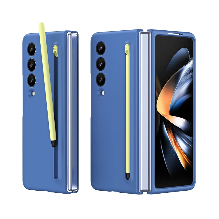 Custodia per telefono antiurto Skinfeel con penna, For Galaxy Z Fold4