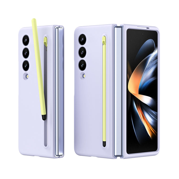 Custodia per telefono antiurto Skinfeel con penna, For Galaxy Z Fold4