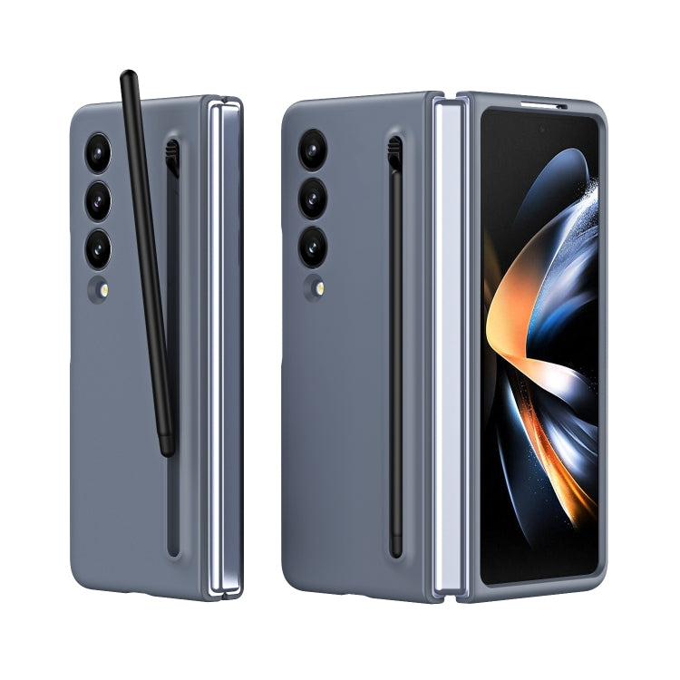 Custodia per telefono antiurto Skinfeel con penna, For Galaxy Z Fold4