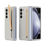 Custodia per telefono antiurto Skinfeel con penna, For Galaxy Z Fold8 Ultra 5G, For Galaxy Z Fold7 5G, For Galaxy Z Fold6, For Galaxy Z Fold5 5G