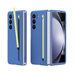 Custodia per telefono antiurto Skinfeel con penna, For Galaxy Z Fold8 Ultra 5G, For Galaxy Z Fold7 5G, For Galaxy Z Fold6, For Galaxy Z Fold5 5G