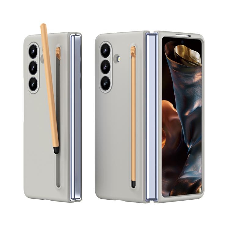 Custodia per telefono antiurto Skinfeel con penna, For Galaxy Z Fold8 Ultra 5G, For Galaxy Z Fold7 5G, For Galaxy Z Fold6, For Galaxy Z Fold5 5G