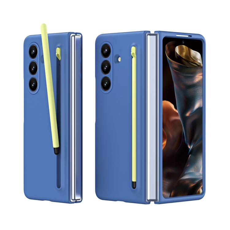 Custodia per telefono antiurto Skinfeel con penna, For Galaxy Z Fold8 Ultra 5G, For Galaxy Z Fold7 5G, For Galaxy Z Fold6, For Galaxy Z Fold5 5G
