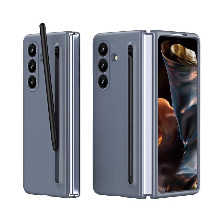 Custodia per telefono antiurto Skinfeel con penna, For Galaxy Z Fold8 Ultra 5G, For Galaxy Z Fold7 5G, For Galaxy Z Fold6, For Galaxy Z Fold5 5G