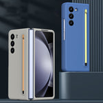 Custodia per telefono antiurto Skinfeel con penna, For Galaxy Z Fold4