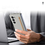 Custodia per telefono antiurto Skinfeel con penna, For Galaxy Z Fold4