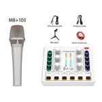 Scheda audio live BM800 con microfono a condensatore