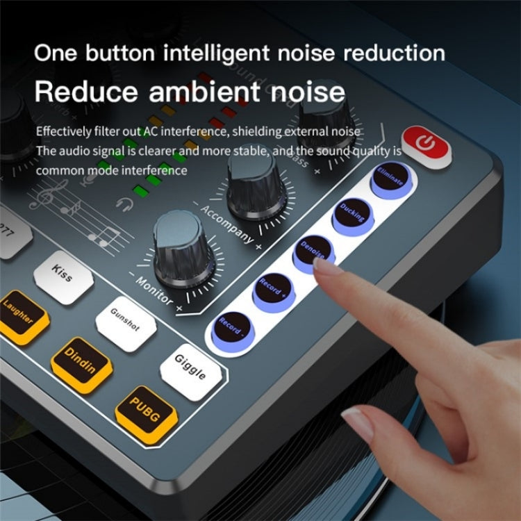 Scheda audio live BM800 con microfono a condensatore