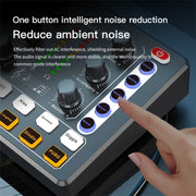Scheda audio live BM800 con microfono a condensatore