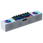 Subwoofer stereo Bluetooth 5W con microfono e app live