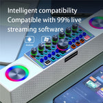 Subwoofer stereo Bluetooth 5W con microfono e app live