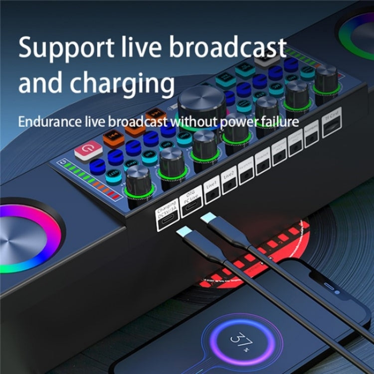 Subwoofer stereo con altoparlante per macchina all-in-one SY8 Live Sound Card con microfono