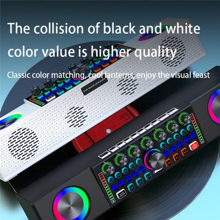 Subwoofer stereo con altoparlante per macchina all-in-one SY8 Live Sound Card con microfono