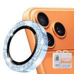ENKAY Hat-Prince Glitter Lente posteriore Pellicola in vetro temperato in lega di alluminio, For iPhone 17 Pro / 17 Pro Max, For iPhone 17, For iPhone Air