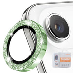 ENKAY Hat-Prince Glitter Lente posteriore Pellicola in vetro temperato in lega di alluminio, For iPhone 17 Pro / 17 Pro Max, For iPhone 17, For iPhone Air