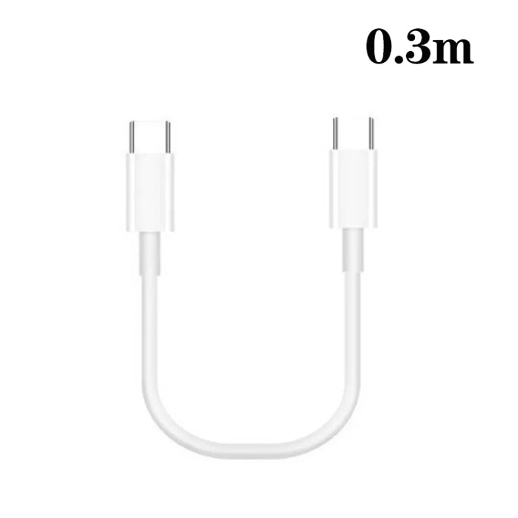 XJ-97 Cavo dati di ricarica rapida USB-C / da tipo C a tipo C da 60 W 3 A per iPhone serie 15/serie iPad, 0.3m, 0.5m, 1m, 2m