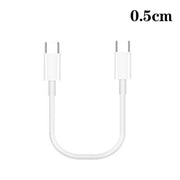 XJ-97 Cavo dati di ricarica rapida USB-C / da tipo C a tipo C da 60 W 3 A per iPhone serie 15/serie iPad, 0.3m, 0.5m, 1m, 2m