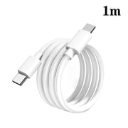 XJ-97 Cavo dati di ricarica rapida USB-C / da tipo C a tipo C da 60 W 3 A per iPhone serie 15/serie iPad, 0.3m, 0.5m, 1m, 2m