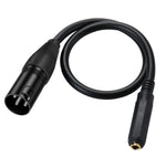 Cavo audio 6.35mm femmina a XLR maschio 50 cm JUNSUNMAY