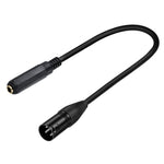 Cavo audio 6.35mm femmina a XLR maschio 50 cm JUNSUNMAY