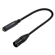 Cavo audio 6.35mm femmina a XLR maschio 50 cm JUNSUNMAY