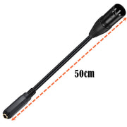 Cavo audio 6.35mm femmina a XLR maschio 50 cm JUNSUNMAY