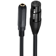 Cavo audio 6.35mm femmina a XLR maschio 50 cm JUNSUNMAY