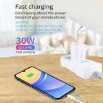 Caricatore USB-C PD 30W + QC3.0 con cavo USB-Type C 1m