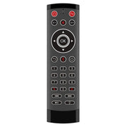 T1-PRO-L Con apprendimento IR e telecomando Smart Wireless Air Mouse retroilluminato, T1-PRO-L