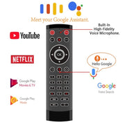 T1-PRO-L Con apprendimento IR e telecomando Smart Wireless Air Mouse retroilluminato, T1-PRO-L