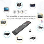 Telecomando Smart Wireless Air Mouse T1-PRO-L retroilluminato