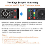 Telecomando T1-PRO-TV con microfono e Air Mouse