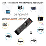 Telecomando T1-PRO-TV con microfono e Air Mouse