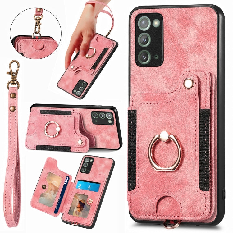 Custodia per telefono a portafoglio multi-scheda effetto pelle retrò, For Samsung Galaxy S23 FE 5G, For Samsung Galaxy Note20  Ultra, For Samsung Galaxy Note20, For Samsung Galaxy Note10