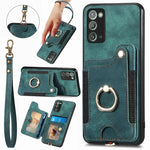 Custodia per telefono a portafoglio multi-scheda effetto pelle retrò, For Samsung Galaxy S23 FE 5G, For Samsung Galaxy Note20  Ultra, For Samsung Galaxy Note20, For Samsung Galaxy Note10