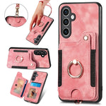 Custodia per telefono a portafoglio multi-scheda effetto pelle retrò, For Samsung Galaxy S23 FE 5G, For Samsung Galaxy Note20  Ultra, For Samsung Galaxy Note20, For Samsung Galaxy Note10