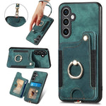 Custodia per telefono a portafoglio multi-scheda effetto pelle retrò, For Samsung Galaxy S23 FE 5G, For Samsung Galaxy Note20  Ultra, For Samsung Galaxy Note20, For Samsung Galaxy Note10