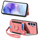 Custodia per telefono a portafoglio multi-scheda effetto pelle retrò, For Samsung Galaxy A55, For Samsung Galaxy A35, For Samsung Galaxy S24 Ultra 5G, For Samsung Galaxy S24+ 5G