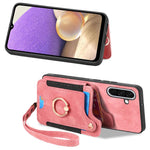 Custodia per telefono a portafoglio multi-scheda effetto pelle retrò, For Samsung Galaxy A36, For Samsung Galaxy S25 5G, For Samsung Galaxy S25+ 5G, For Samsung Galaxy S25 Ultra 5G