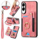 Custodia per telefono a portafoglio multi-scheda effetto pelle retrò, For Samsung Galaxy A57 5G, For Samsung Galaxy A37 5G, For Samsung Galaxy S25 Edge 5G, For Samsung Galaxy A56 5G