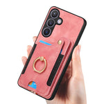 Custodia per telefono a portafoglio multi-scheda effetto pelle retrò, For Samsung Galaxy A57 5G, For Samsung Galaxy A37 5G, For Samsung Galaxy S25 Edge 5G, For Samsung Galaxy A56 5G