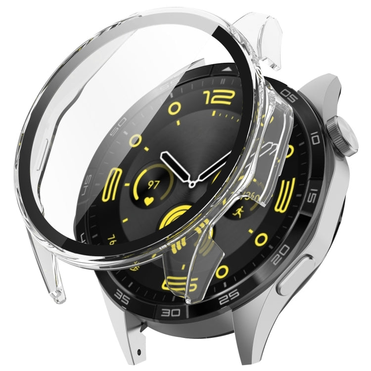 Custodia protettiva per orologio integrata in PC + pellicola temperata, For Huawei Watch GT 4 46mm